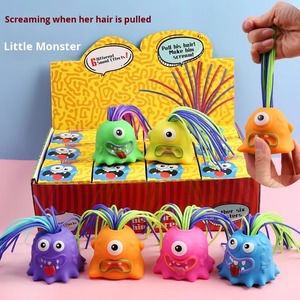 Juguete de Metal para Desestresar, Monstruo Pequeño para Jalar el Cabello, Juguete Educativo Unisex para Niños, Estilo TK - Product Image 3