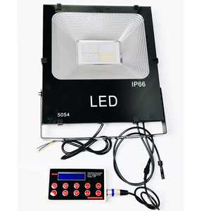 Projecteur LED RGB DMX512 extérieur haute puissance étanche avec encodeur / programmeur - Product Image 3