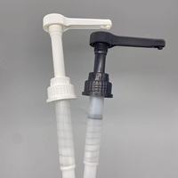 Pompa sirup putih dispenser pompa makanan emas hitam galon dispenser pompa sirup kopi 38/410
