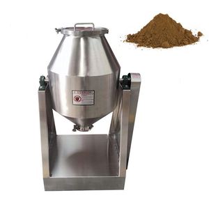 Mezclador de tambor de polvo seco de grado alimenticio rotatorio Acero inoxidable Industrial 100kg 200kg Licuadora de polvo 100L Mezclador tipo cinta - Product Image 6