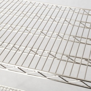 Stainless Steel Wire <strong>Shelving</strong> <strong>Kitchen</strong> for Restaurants Customized Design for Sale - Product Image 6