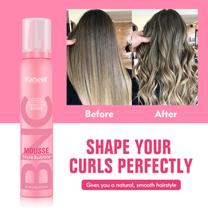 Mousse para Cabello Rizado <span class=keywords><strong>Karseell</strong></span> de 200 ml, Hidratante y Acondicionador, Fijación Fuerte y Rápida, Marca Privada, Mousse Espumoso para Rizos - Product Image 2