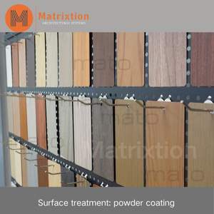 Revêtement mural extérieur en lambris imitation bois en aluminium - Product Image 6