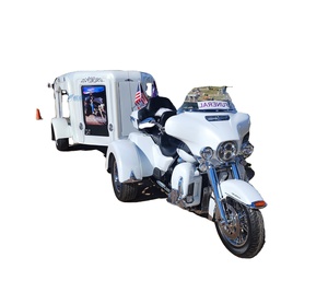 Nouvelle voiture funéraire de luxe en acier, style calèche, remorque professionnelle, directement de Chine - Product Image 1
