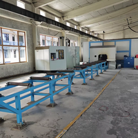 Nouvelle machine de perçage de poutres en H CNC à grande vitesse et haute précision, ligne de perçage de poutres en 3D avec un diamètre de perçage maximal de 30 mm pour la construction