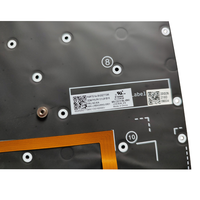 Clavier de remplacement interne pour ordinateur portable Lenovo Legion 5 15ITH6H 15ACH6, disposition nordique, rétroéclairé gris, avec TrackPoint, référence PK131U91B18