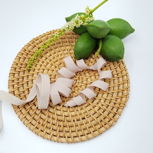 Sangles de reliure à bord enduit noir pour sacs avec ceintures de regroupement sergé antidérapant sécurité petit Yoga en relief 8mm bracelet - Product Image 1