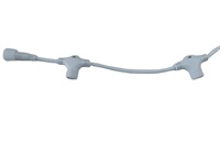 Guirlandes lumineuses LED personnalisables, étanches, pour décoration extérieure de fêtes, Noël, mariage, toile de fond