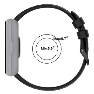 Bracelet de montre en silicone Keep B4 Lite, 16 mm, réglable, pour Huawei Band B7 B6, bracelet de sport et de loisirs - Product Image 4