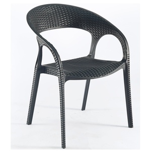 7-Piece PP ăn bàn ghế ngoài trời NEW Nhựa ăn uống đặt cho Patio vườn khách sạn nhà hàng ăn uống Bàn và ghế - Product Image 3