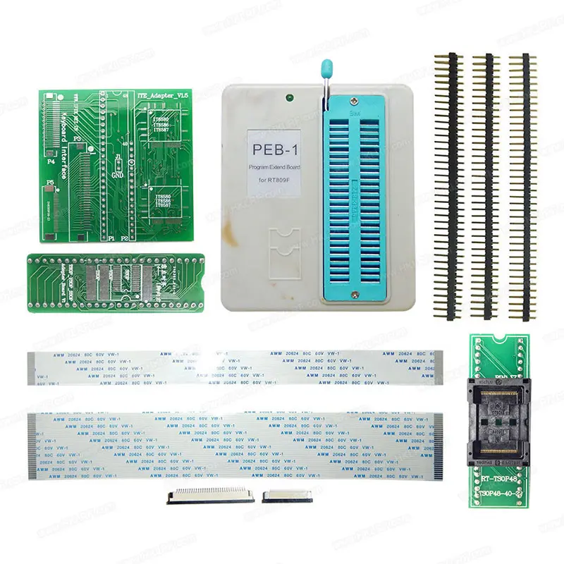 PEB-1 Board Mở Rộng Với TSOP48 Adapter Hỗ Trợ IT8587E IT8586E IT8580E 29/39/49/50 Series 32/40/48 Feet Cho RT809F