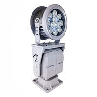 Projecteur marin rotatif à 350 degrés, étanche IP66, à commande par clavier, LED