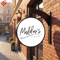 Boîtes lumineuses publicitaires LED rotatives personnalisées pour l'extérieur, panneaux d'affichage, panneaux de menu pour les chaînes de cafés, les restaurants et les salons