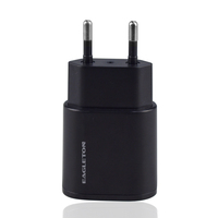 Hub USB avec 2 ports USB, chargeur intelligent 2A, prise EU, compétitif
