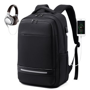 Custom Mochilas Casual Usb Charger <b>Laptop</b> <b>Bag</b> Smart Port Backpack <b>Men</b> Waterproof Lightweight Oxford Fabric Business Backpack - Product Image 5