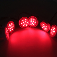 Usine En Gros 45mm Led Pixel Lumière DC12V DC24V Amusement Grande Roue Turbo Cabochon Led Point Lumière RVB Couleur