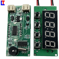 Suministro de placa de circuito de detector de oro de largo alcance 36 V batería de litio carga PCB diseño IOT Modul GPS PCB Assembly