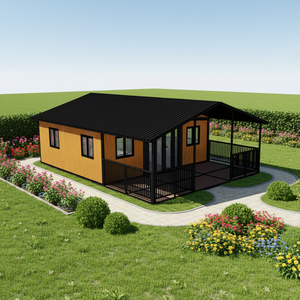 20ft 40ft Luxus-Fertigvilla Erweiterbares Tragbares Haus mit 3 Schlafzimmern Vorgefertigtes Containerhaus - Product Image 1