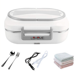 Car and Home <strong>Work</strong> Electric <strong>Lunch</strong> <strong>Box</strong>,Portable Food Warmer Heating, - Product Image 1
