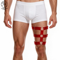 JINZHU Harnais évidé pour homme avec anneau de jambe, accessoires intimes masculins exotiques, sexy et érotiques