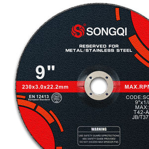 松奇9英寸金属切割圆盘磨具T42 230*<span class=keywords><strong>3</strong></span> * 22.23毫米切割轮inocs金属圆盘 - Product Image 3
