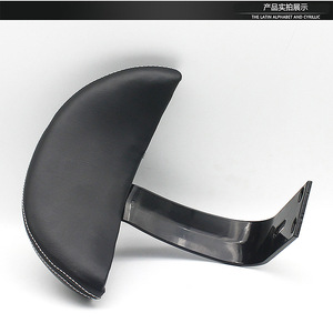 Coussin de dossier pour scooter électrique, noir, extra large, support de siège en métal épais pour siège arrière de moto - Product Image 3