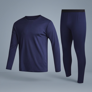 Outdoor Performance Long Sleeve Running T-Shirt Activewear Male Breathable Mesh Fabric Exercise Clothes Compression Base Anti-UV - Product Image 3