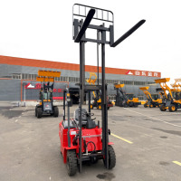 Chariot élévateur électrique compact et abordable à batterie lithium-ion contrepoids pour la manutention des matériaux en entrepôt et en usine