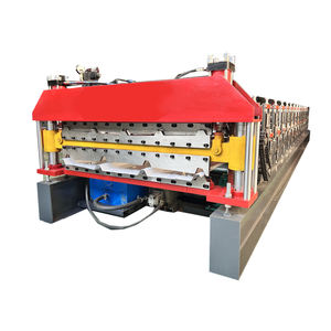 Steady Performance Ibr Roof Roll Forming <b>Machinery</b> Color Steel Press Roofing Sheet <b>Tile</b> <b>Making</b> Machine High Tensile - Product Image 3