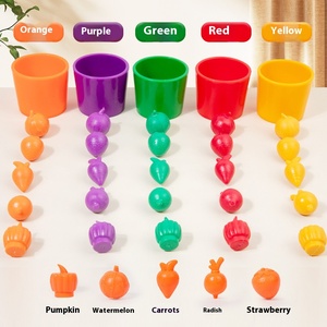 Montessori Early EducationClassification Cups Color Recognition Matching Training Montessori Educational Toy for Boys Girls - Product Image 6