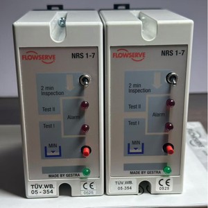 Relé de Seguridad Gestra Nrs 1-7 con Indicadores de Prueba y Alarma, Montaje en Riel DIN - Product Image 2