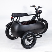 Factory Direct 20 Inch Electric Road Bike Sidecar Tricycle with Excellent Visibility and Comfort