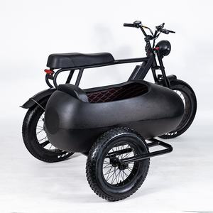 Triciclo Eléctrico de 20 Pulgadas con Sidecar Directo de Fábrica con Excelente Visibilidad y Comodidad - Product Image 4
