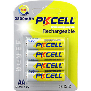 Pkcell 브랜드 <span class=keywords><strong>AA</strong></span> 충전식 배터리 1.2v <span class=keywords><strong>AA</strong></span> 1300mah <span class=keywords><strong>Ni</strong></span> <span class=keywords><strong>Mh</strong></span> 배터리 Nimh 충전식 배터리 - Product Image 1