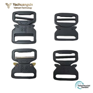Black Plastic Side Release Buckles Various Sizes for Backpack Belt Luggage Adjustment <b>Hardware</b> Accessory - Product Image 6
