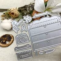 Matrice de découpe en métal pour meuble de maquillage DIY, albums photo, boîtes cadeaux, cartes en papier, cartes de vœux et scrapbooking