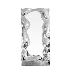 Chất Lượng Hàng Đầu Nghệ Thuật Trang Trí Nội Thất Hình Chữ Nhật Kim Loại Độc Đáo Gương Hiện Đại Tường Gương Kim Loại Tường Nghệ Thuật Trang Trí Nội Thất - Product Image 1