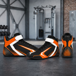 Chaussures de karting personnalisées, chaussures de course automobile professionnelles, chaussures de course OEM, cuir microfibre de qualité supérieure, respirantes - Product Image 2