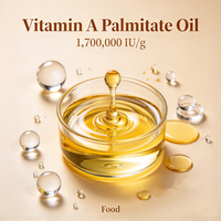 Palmitate de Vitamine A de Qualité Alimentaire pour la Santé Oculaire, Palmitate de Vitamine A Rétinol 1 700 000 UI, Huile de Palmitate de Vitamine A