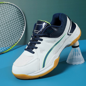 Nouvelles chaussures de sport unisexes respirantes, antidérapantes et légères en maille pour le badminton, le tennis de table et l'entraînement au volley-ball - Product Image 4