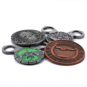 Pièce de défi 3D en bronze gaufrée à livraison rapide personnalisée pièce souvenir en or - Product Image 3