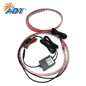 Bande LED flexible ADT Chasing Car Underglow, contrôle par application, bande LED RGB, système d'éclairage néon sous le châssis de l'automobile, tube sous le carrosserie - Product Image 1