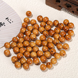 JD GEMS 50 teile/los natürliche Holz perle Sandelholz Buddha Perle Lose Spacer Perle für die Schmuck herstellung - Product Image 2