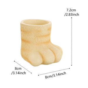 Adorable <span class=keywords><strong>pot</strong></span> à succulentes <span class=keywords><strong>en</strong></span> résine <span class=keywords><strong>en</strong></span> forme de patte de chat, <span class=keywords><strong>pot</strong></span> à fleurs unique <span class=keywords><strong>en</strong></span> forme de patte d'animal, <span class=keywords><strong>pot</strong></span> décoratif fantaisie pour la maison, le jardin ou le bureau - Product Image 2