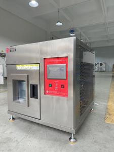 Nem Kontrolü / İklimsel Çevre <span class=keywords><strong>Test</strong></span> Cihazı ile Sabit Küçük Boyutlu 50L Paslanmaz Çelik Sıcaklık ve Nem Odası - Product Image 2