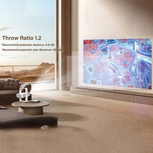 Proyector LED 4K para Cine en Casa, Diseño Innovador, Arte Textil, 1080P, Mini Smart WiFi 6, Video LCD 3D, Sistema Android 13 - Product Image 5