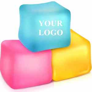 DS5483 Custom Calming Sensory <strong>Squeeze</strong> <strong>Balls</strong> Cube Squishies Stress Relief Toy Stress <strong>Balls</strong> for Adults Kids Fidget Toy Stress Cube - Product Image 1