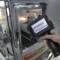Imprimante d'étiquettes portable semi-automatique intelligente 12,7 mm, nouvelle, garantie 1 an, alimentée par batterie