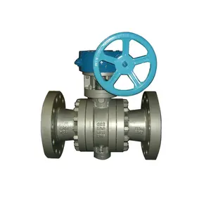 ISO 5211 LPG Gas Trunnion Mounted 900LB Side Entry Industrial Ball Valve