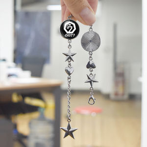 Enlace Total 165-232 |   Pulsera Kpop Stray Kids/Twice/Enhypen para Niños y Niñas, Redonda, DIY, Estrella de Cinco Puntas, Aleación de Zinc - Product Image 2